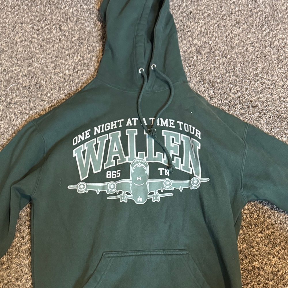 Green Morgan Wallen Tour Hoodie
